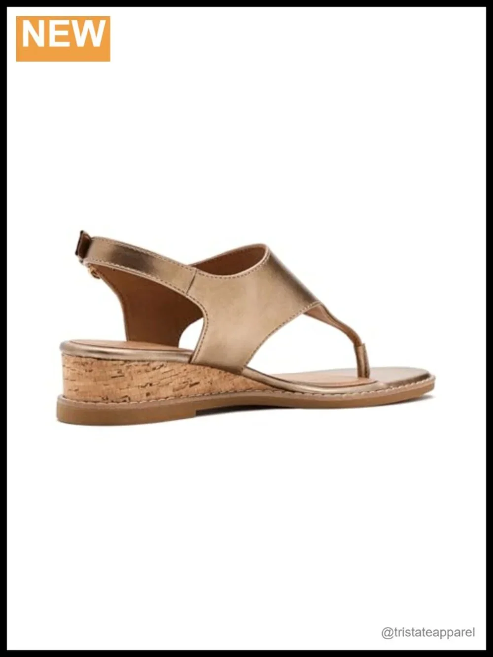 Women's Platform Wedge Sandals Faux Leather Slingback Buckle Shoes